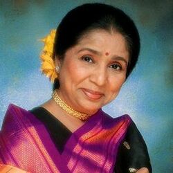 Picture of Asha Bhosle
