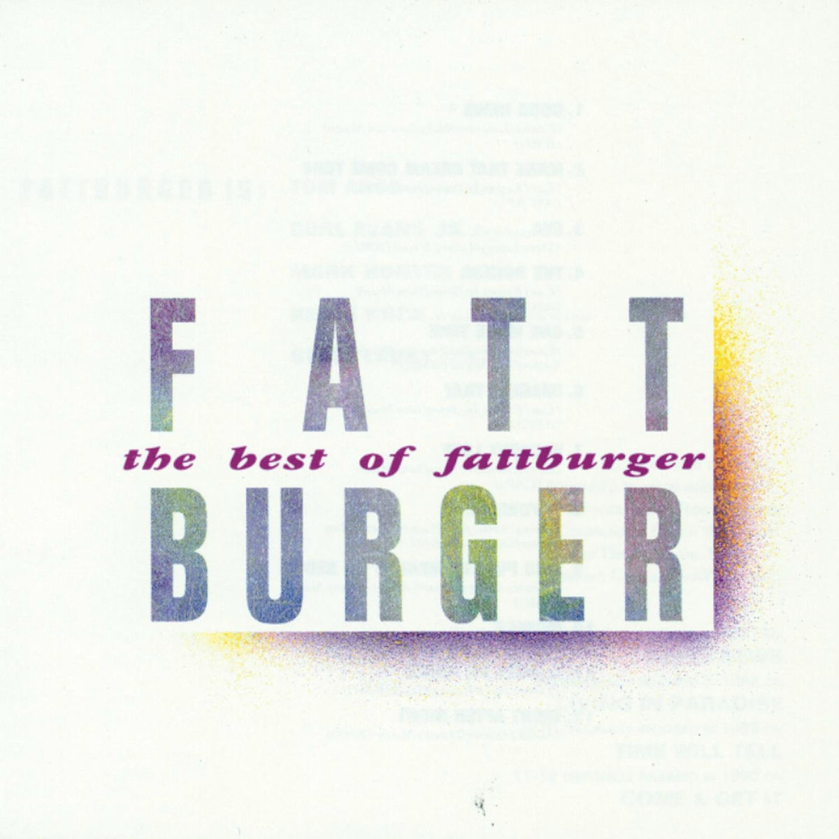 Artist picture of Fattburger