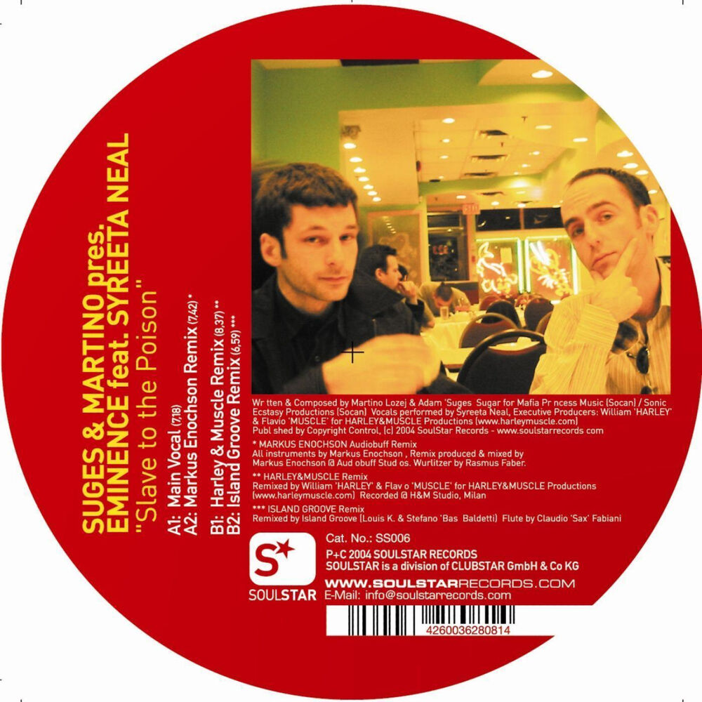 Picture of Suges & Martino presents Eminence feat. Syreeta Neal