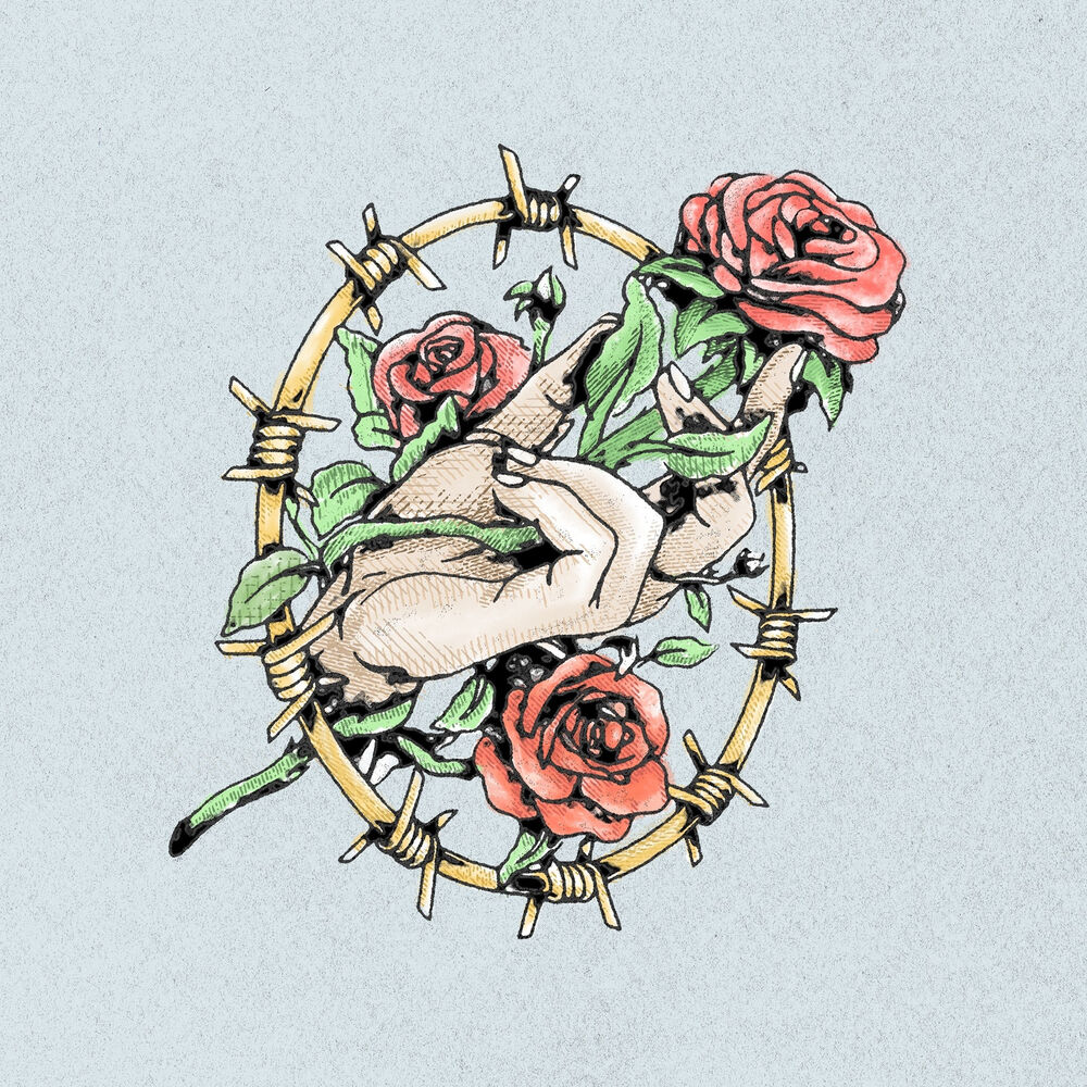 Picture of Fallen Roses