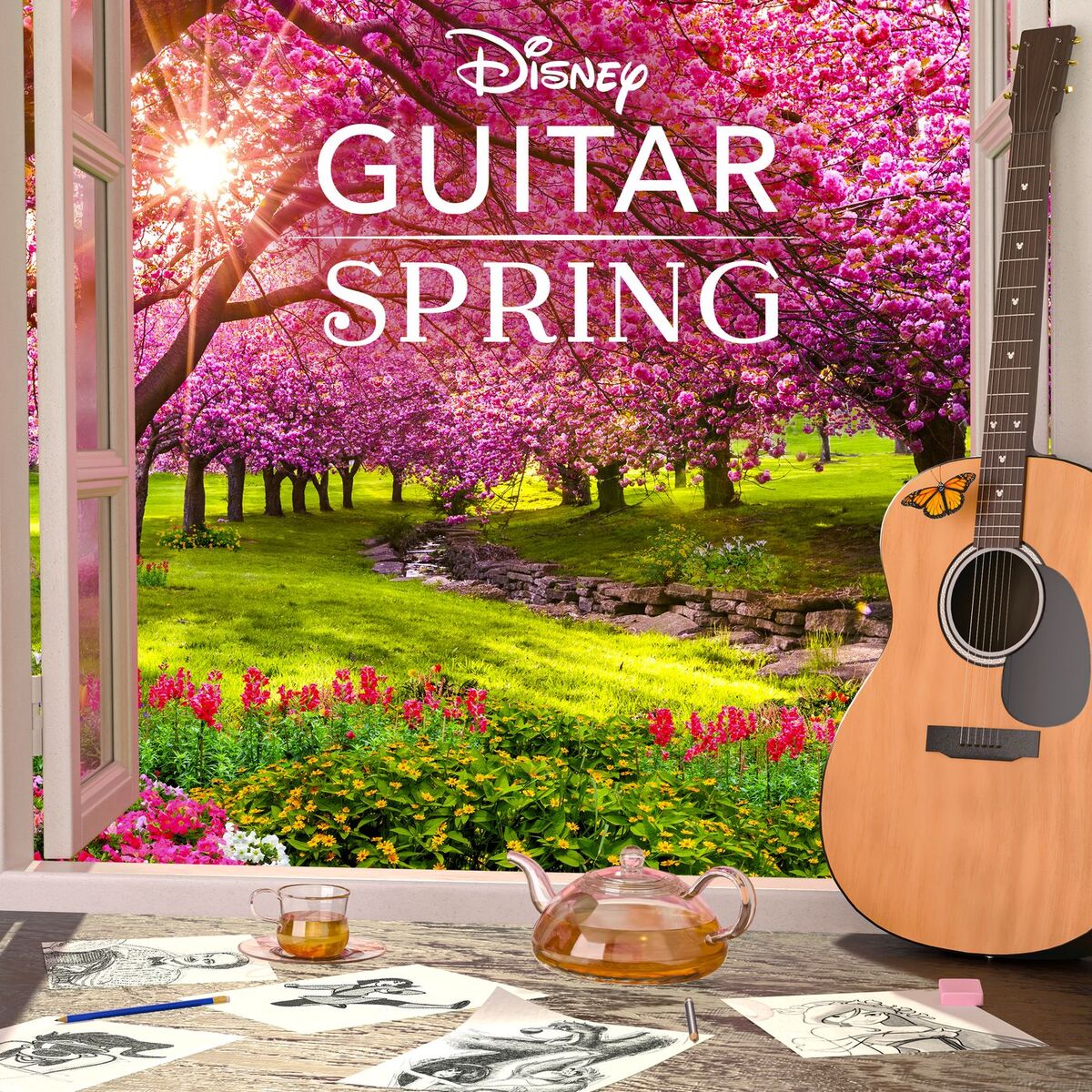 Album cover of Disney Guitar: Spring Songs