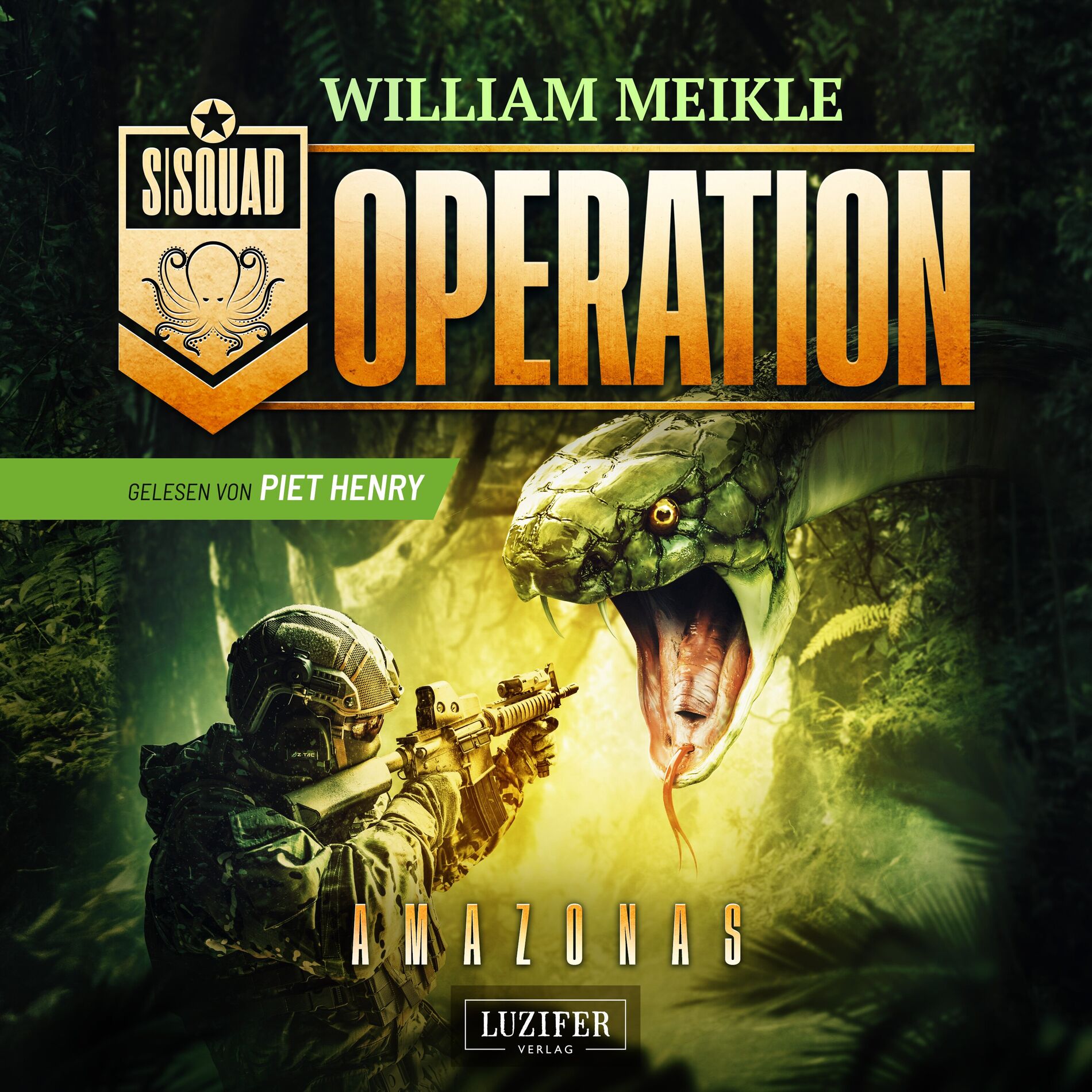 Album cover of OPERATION AMAZONAS (SciFi-Horror-Thriller)
