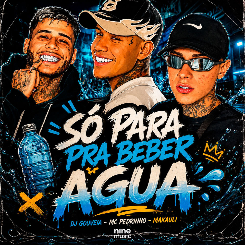 Só para pra beber água