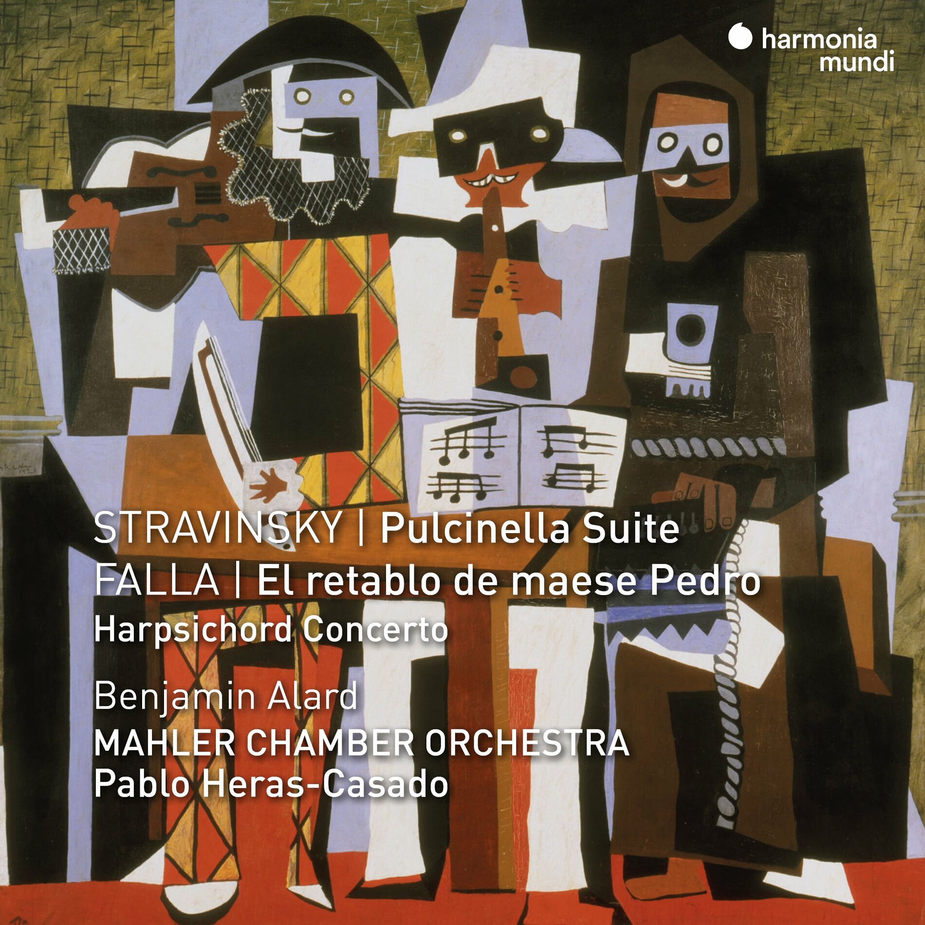 Album cover of Stravinsky: Pulcinella Suite - Falla: El Retablo de Maese Pedro & Harpsichord Concerto