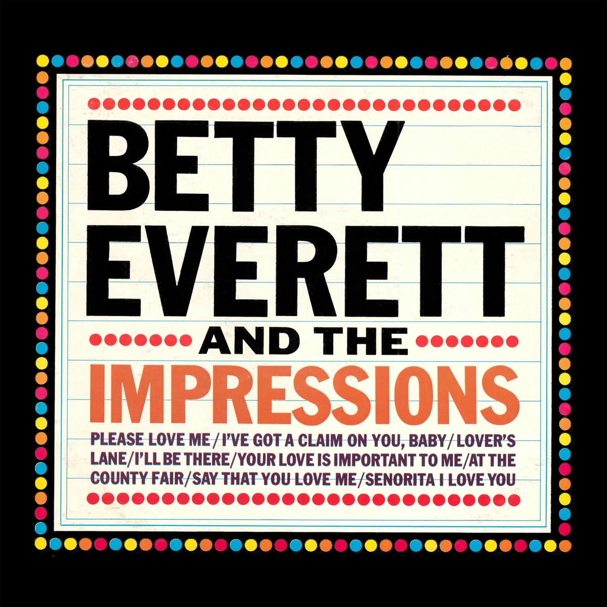 Album cover of Betty Everett and the Impressions