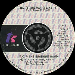 Cover of That's the Way (I Like It) / What Makes You Happy