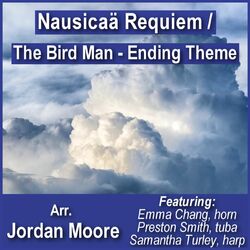 Cover of Nausicaä Requiem / The Bird Man - Ending Theme (Arr. for Brass and Harp)