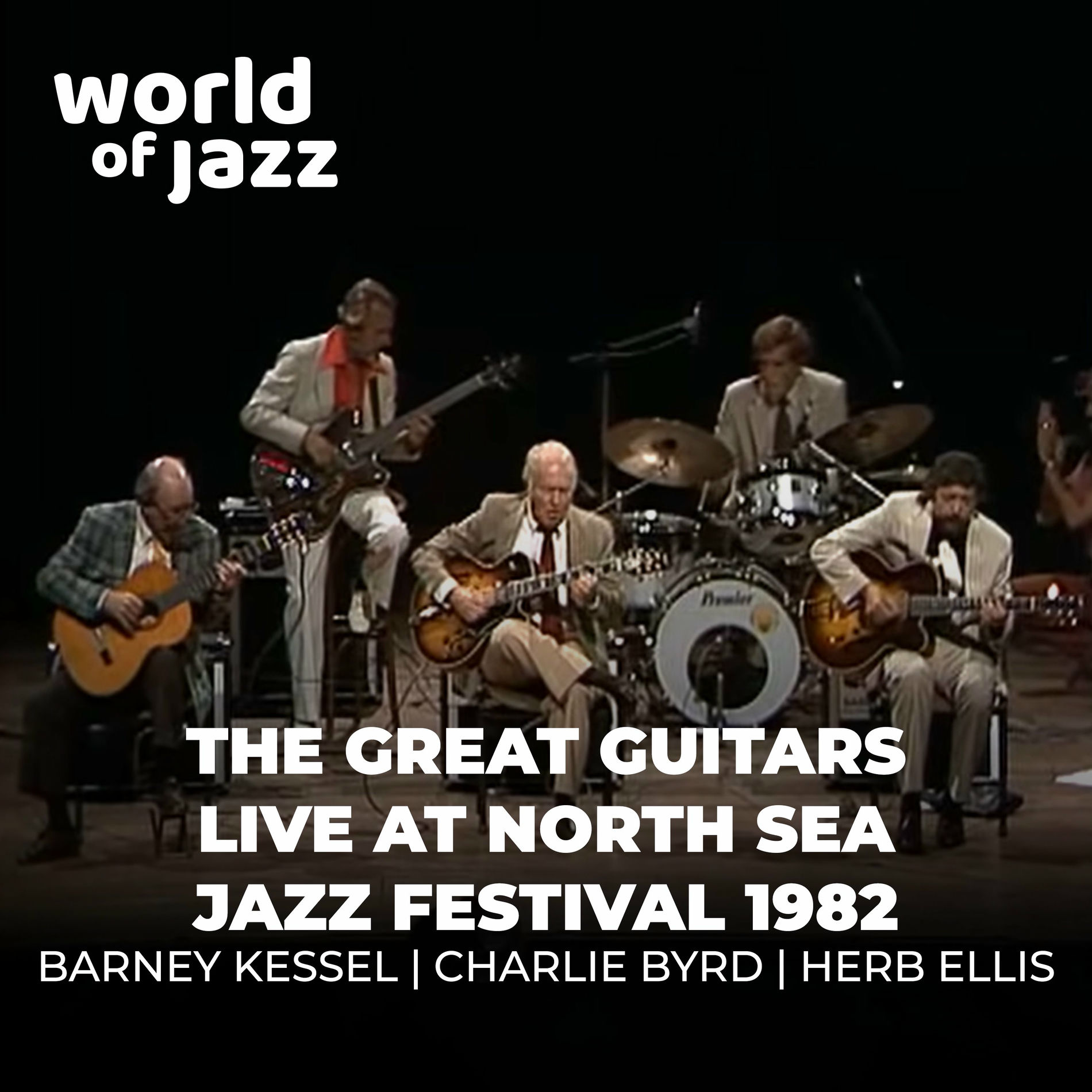Album cover of The Great Guitars Live at North Sea Jazz Festival 1982