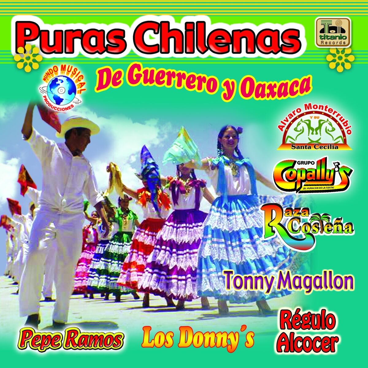 Album cover of Puras Chilenas de Guerrero y Oaxaca