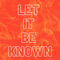 Let It Be Known by Justin Starling album cover