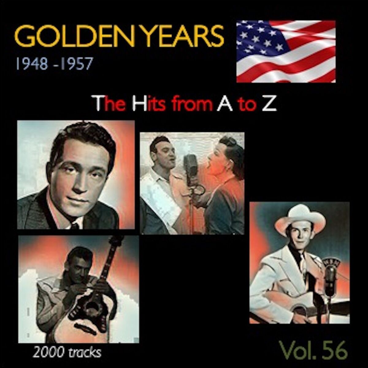 Album cover of Golden Years 1948-1957 · The Hits from A to Z · , Vol. 56