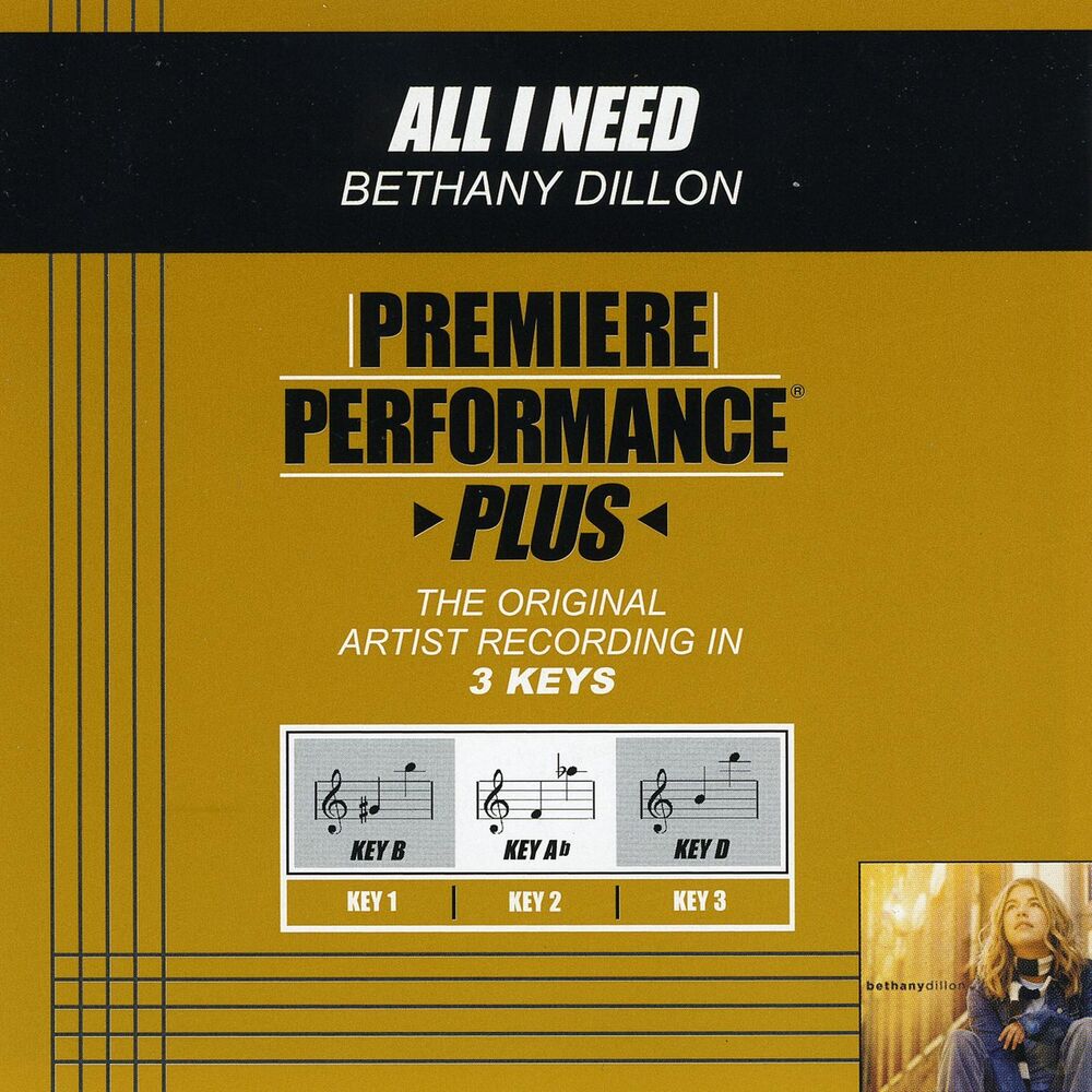 Picture of Premiere Performance Plus: All I Need