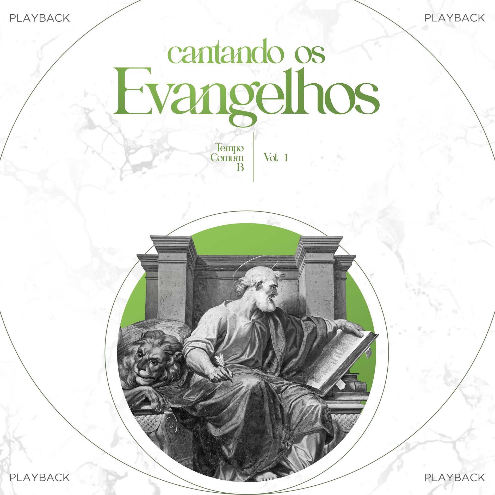 Album cover of Cantando os Evangelhos Tempo Comum B, Vol.1 (Playback)