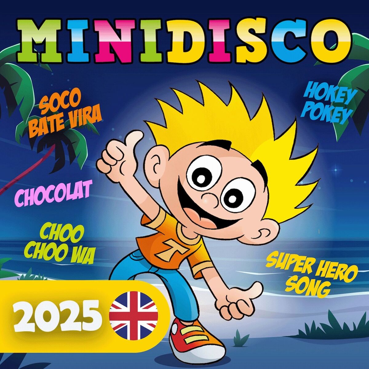 Album cover of Minidisco 2025, English children's songs