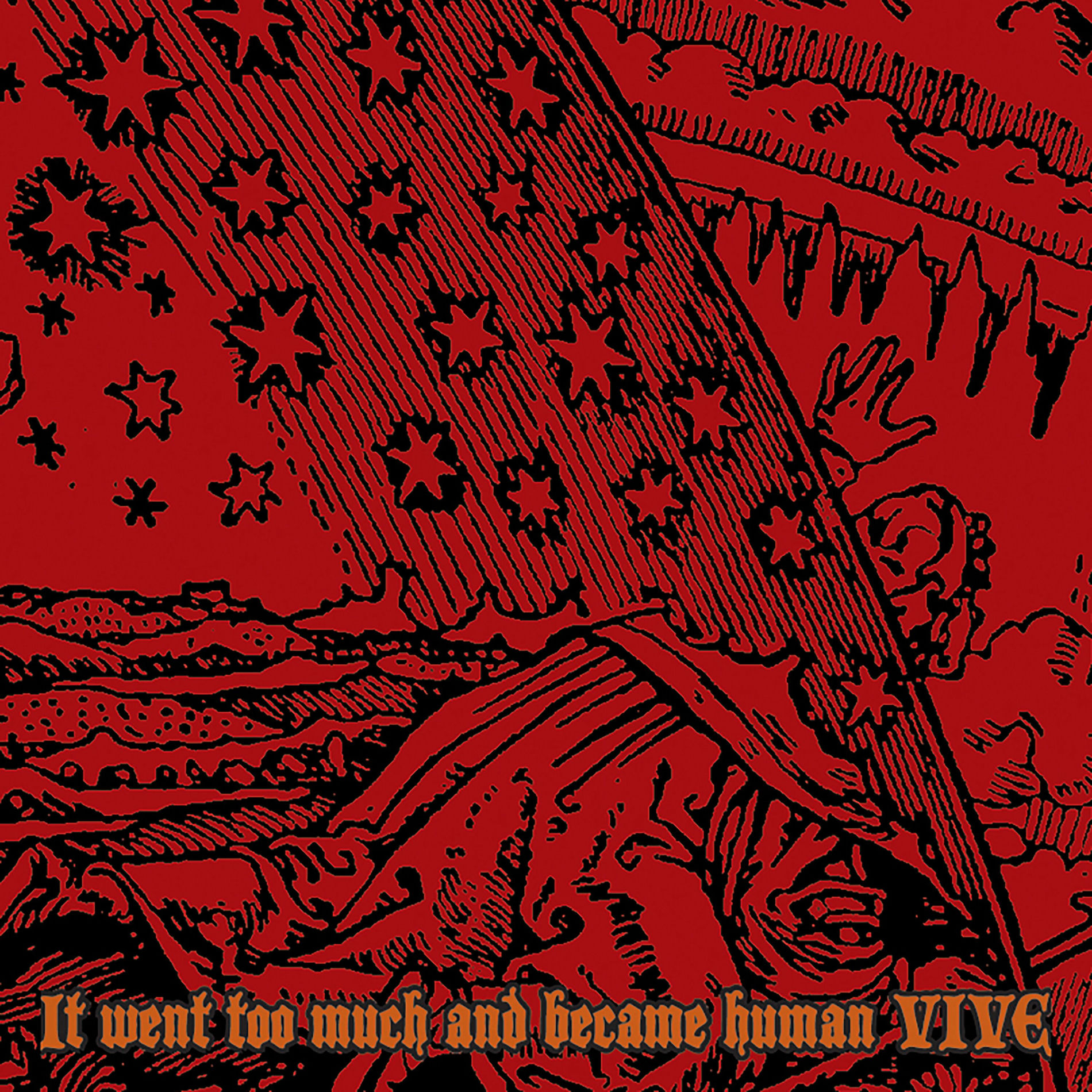 Album cover of It went too much and became human