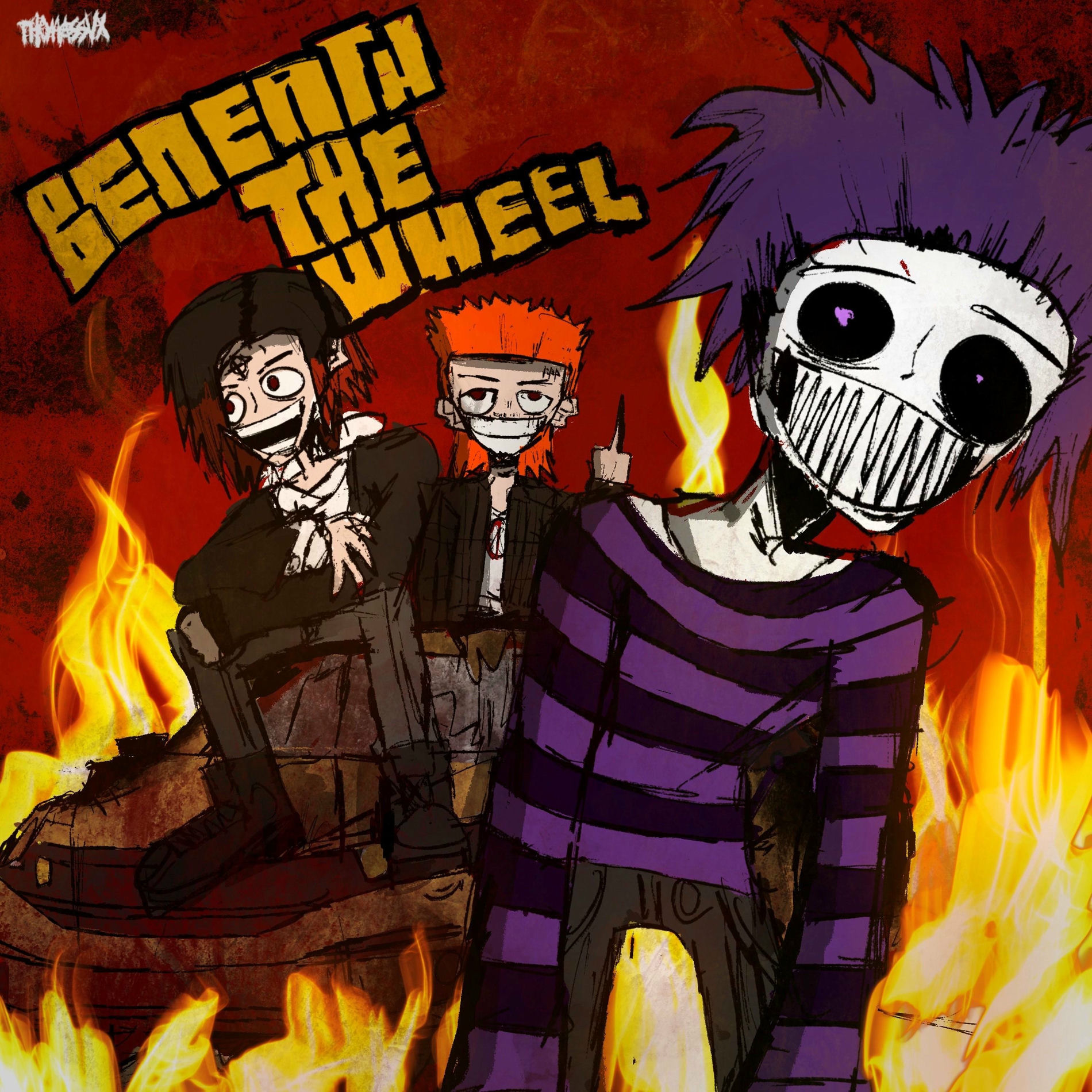 Album cover of BENEATH THE WHEEL