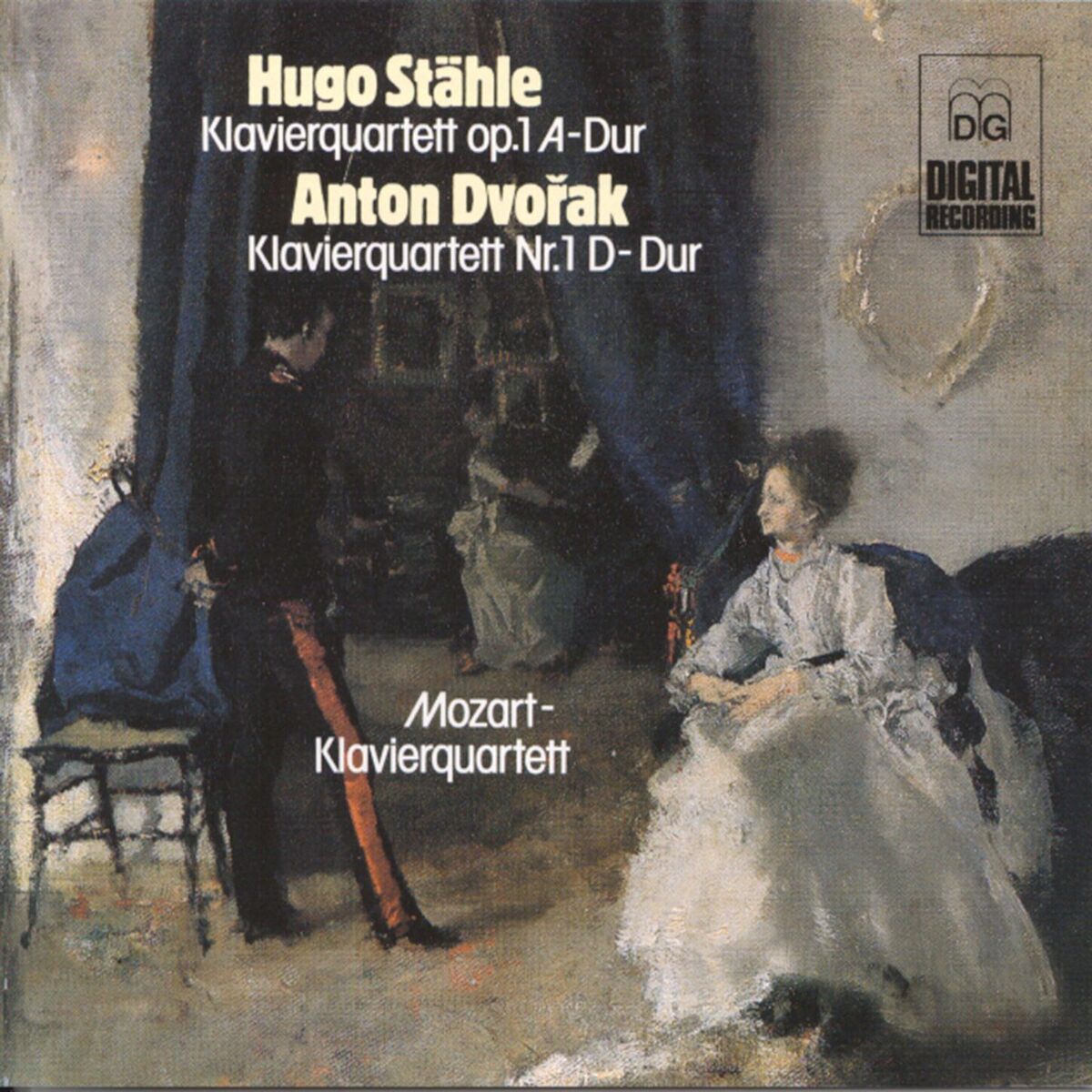 Album cover of Dvorak & Staehle: Piano Quartets