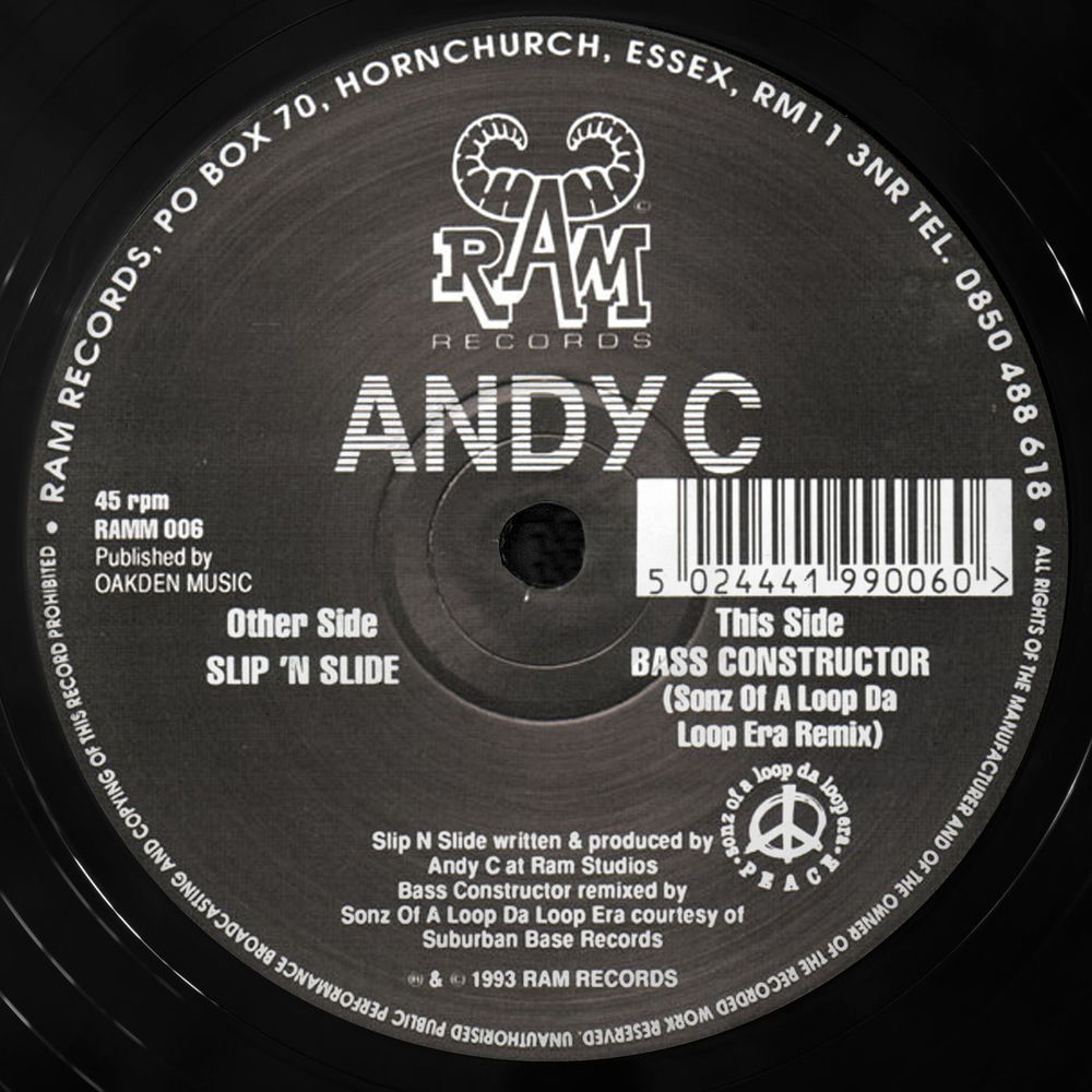Album artwork for Slip 'n' Slide by ANDY C