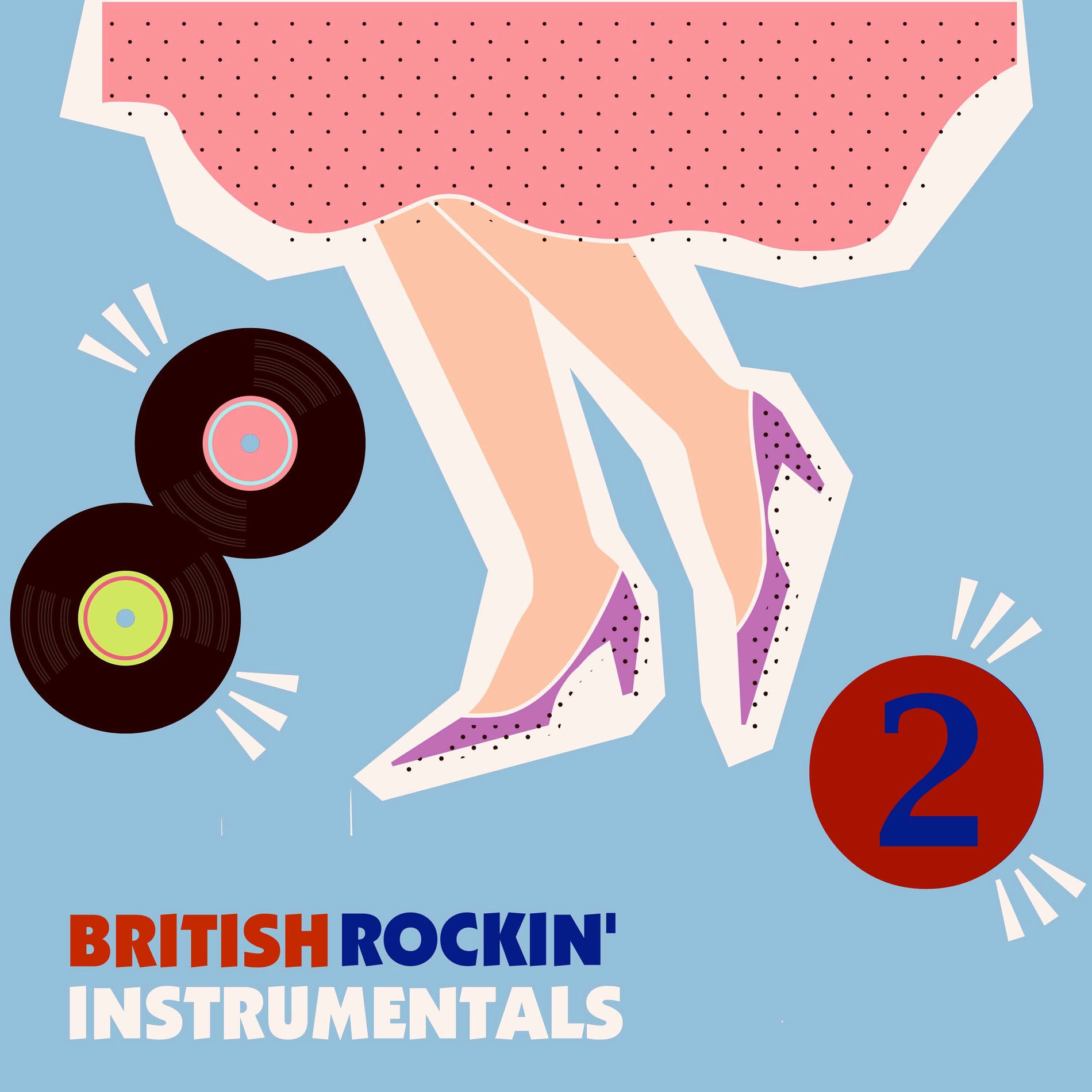 Album cover of British Rockin' Instrumentals, Volume 2