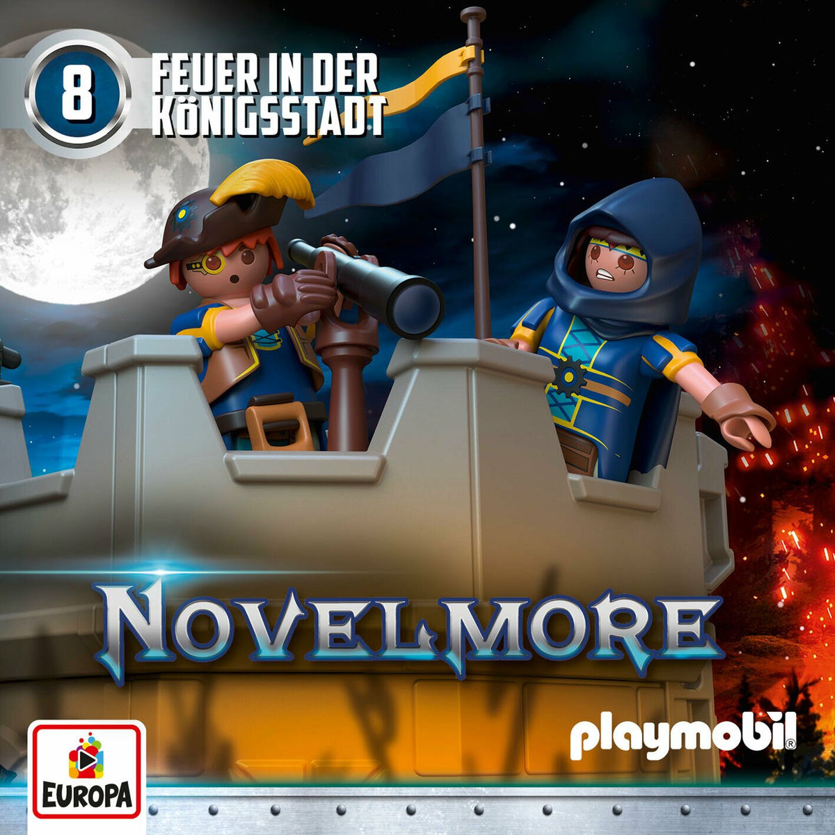 Album cover of Novelmore - Folge 8: Feuer in der Königsstadt