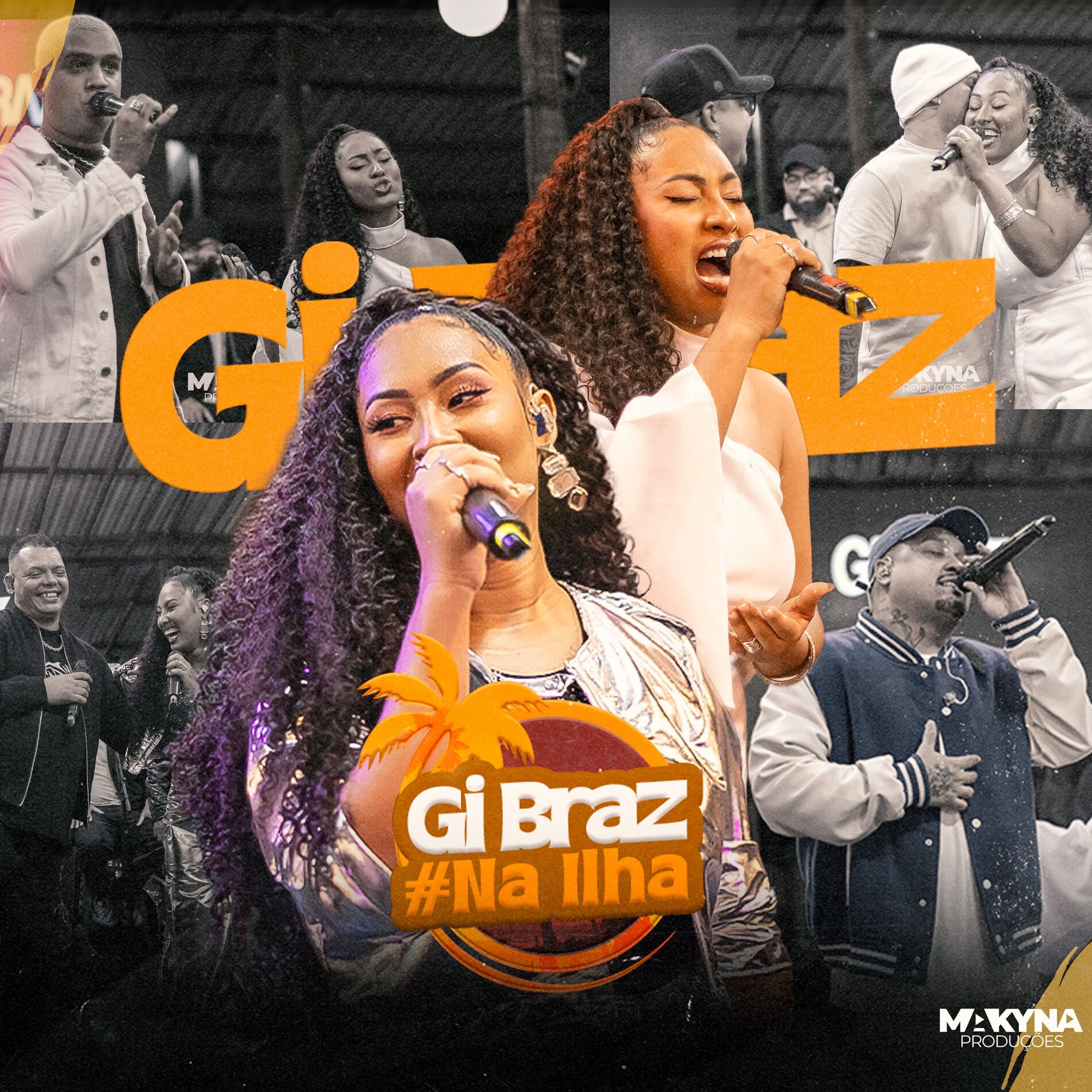 Album cover of Gi Braz na Ilha