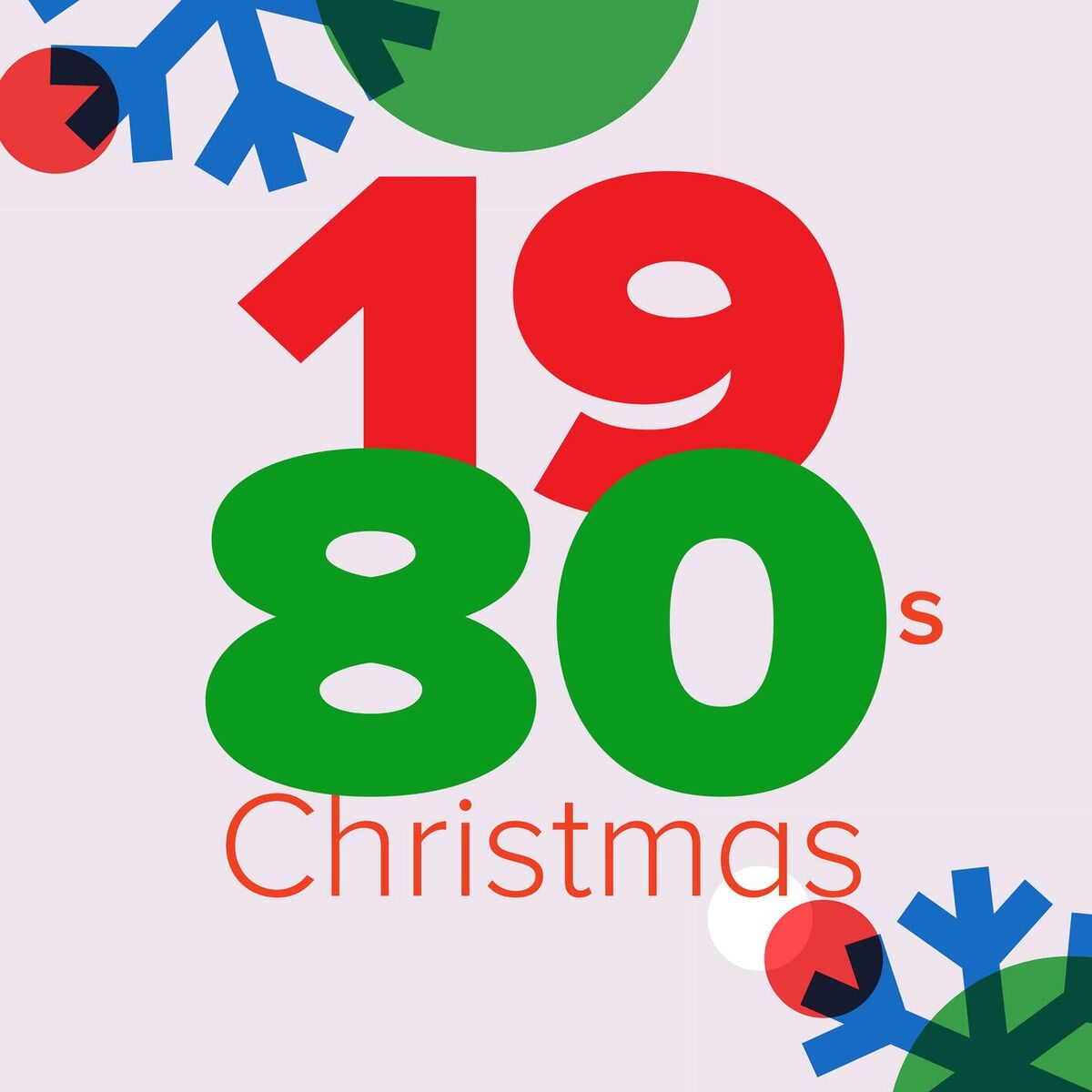 Album cover of 1980s Christmas Music