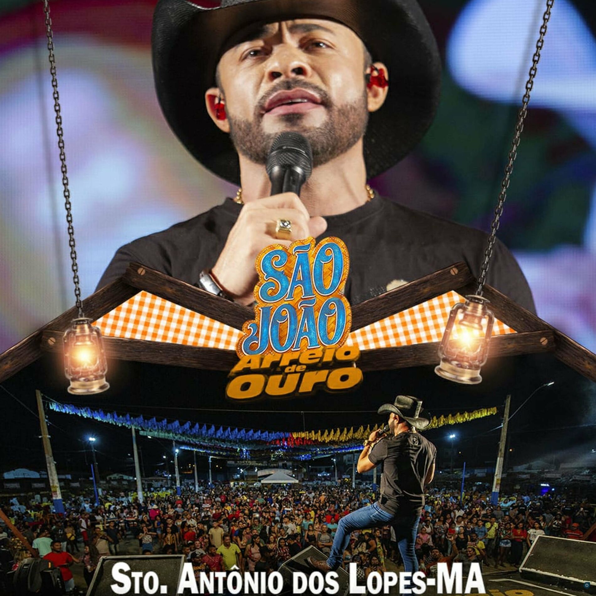 Album cover of São João - Ao Vivo Sto. Antônio dos Lopes - MA