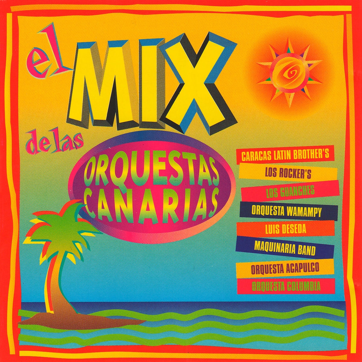 Album cover of El Mix de las Orquestas Canarias
