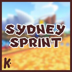 Cover of Sydney Sprint (from Mario Kart Tour)
