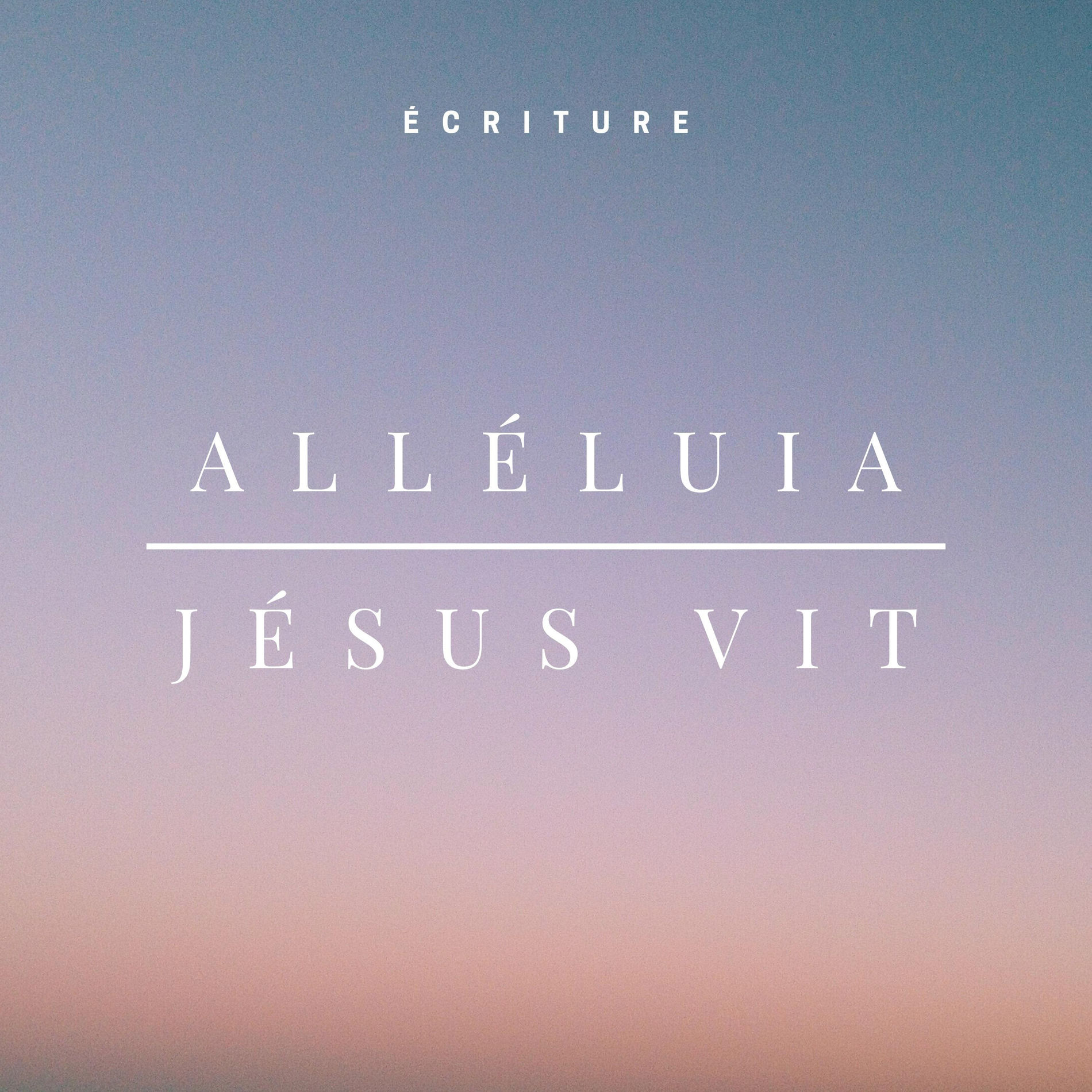 Album cover of Alléluia, Jésus vit