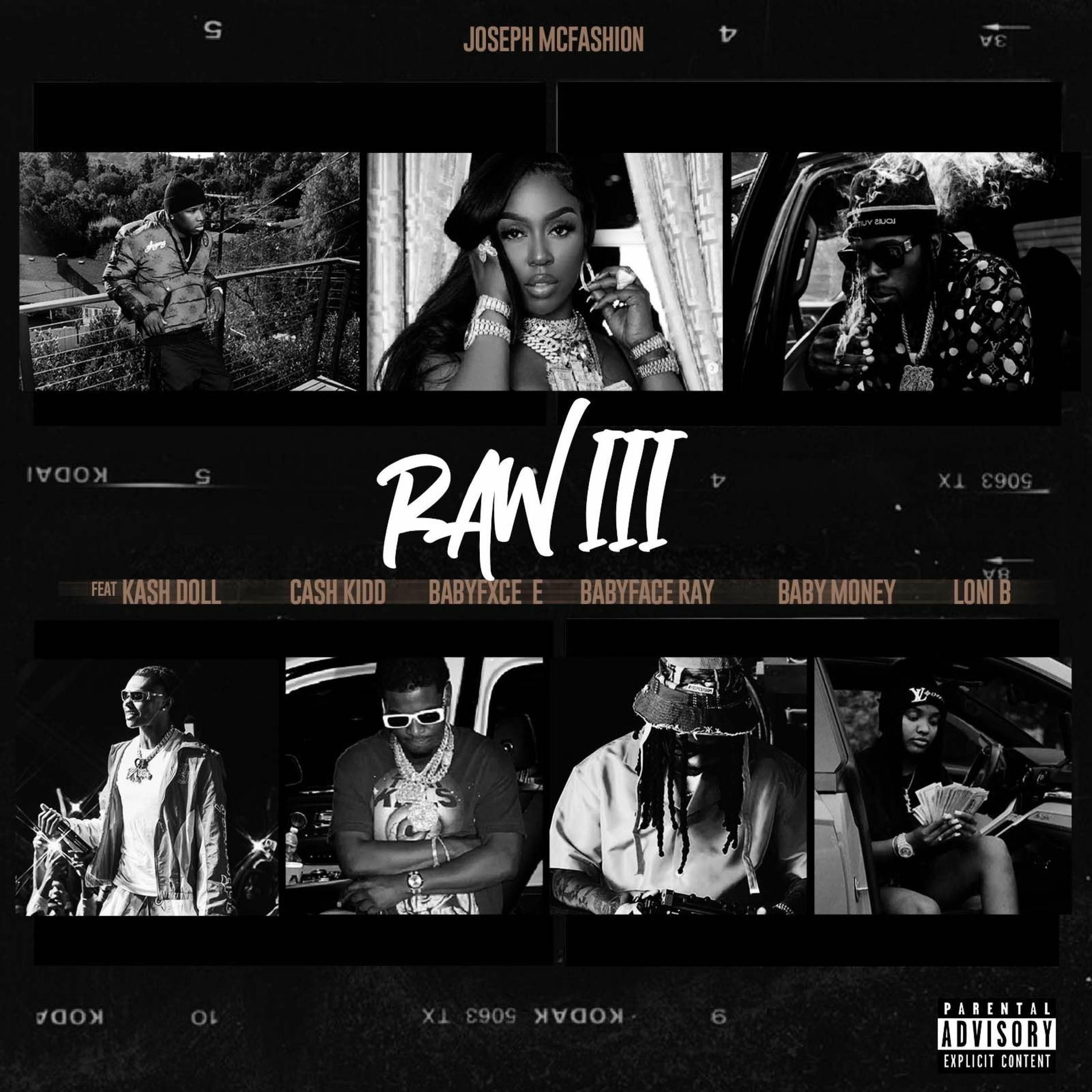 Album cover of Raw 3 (feat. Kash Doll, Cash Kidd, BabyFxce E, Loni B, BabyFace Ray & Baby Money)