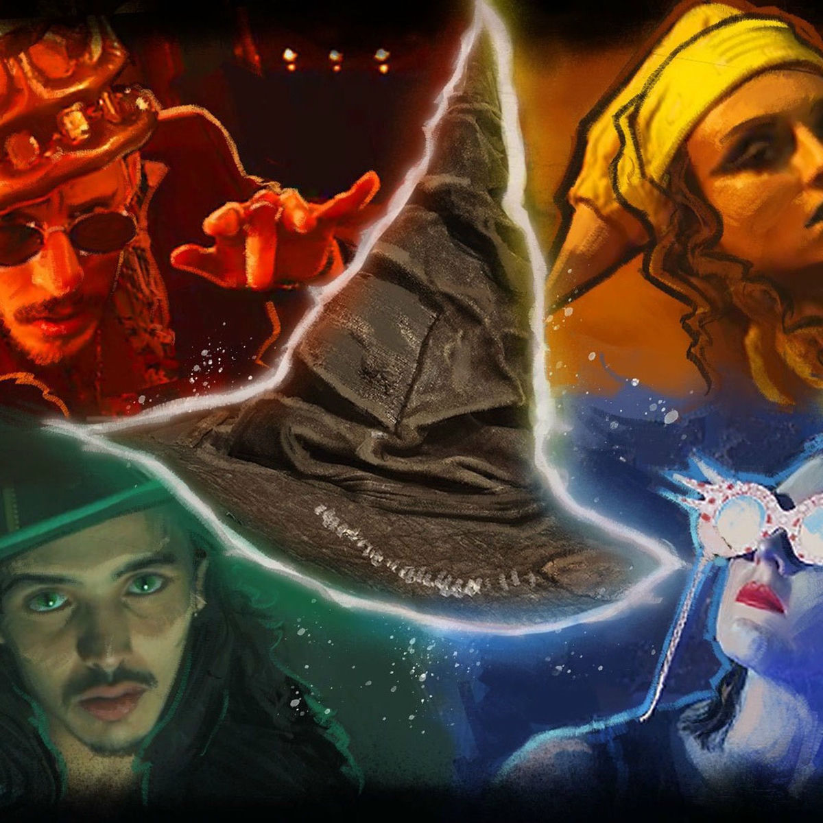 Album cover of La Chanson du Choixpeau Magique, Harry Potter