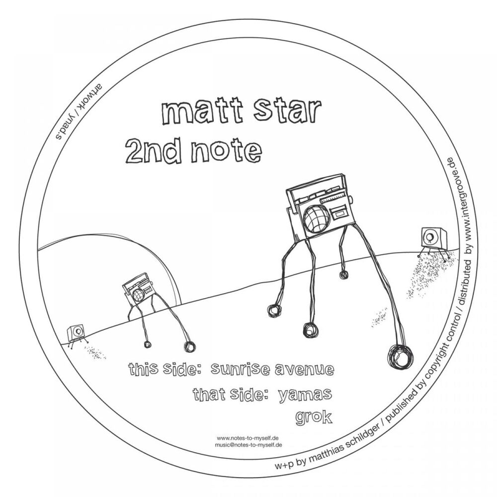 Picture of Matt Star - 2nd note (MP3 EP)