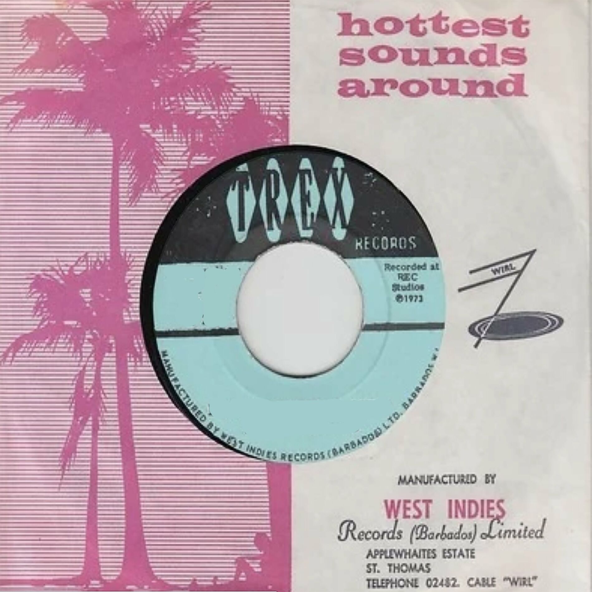 Album cover of The Hottest Sounds Around: The Best of Trex Records, Vol. 2
