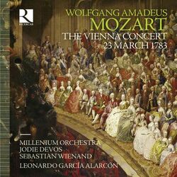 Cover of Mozart: The Vienna Concert, 23 March 1783