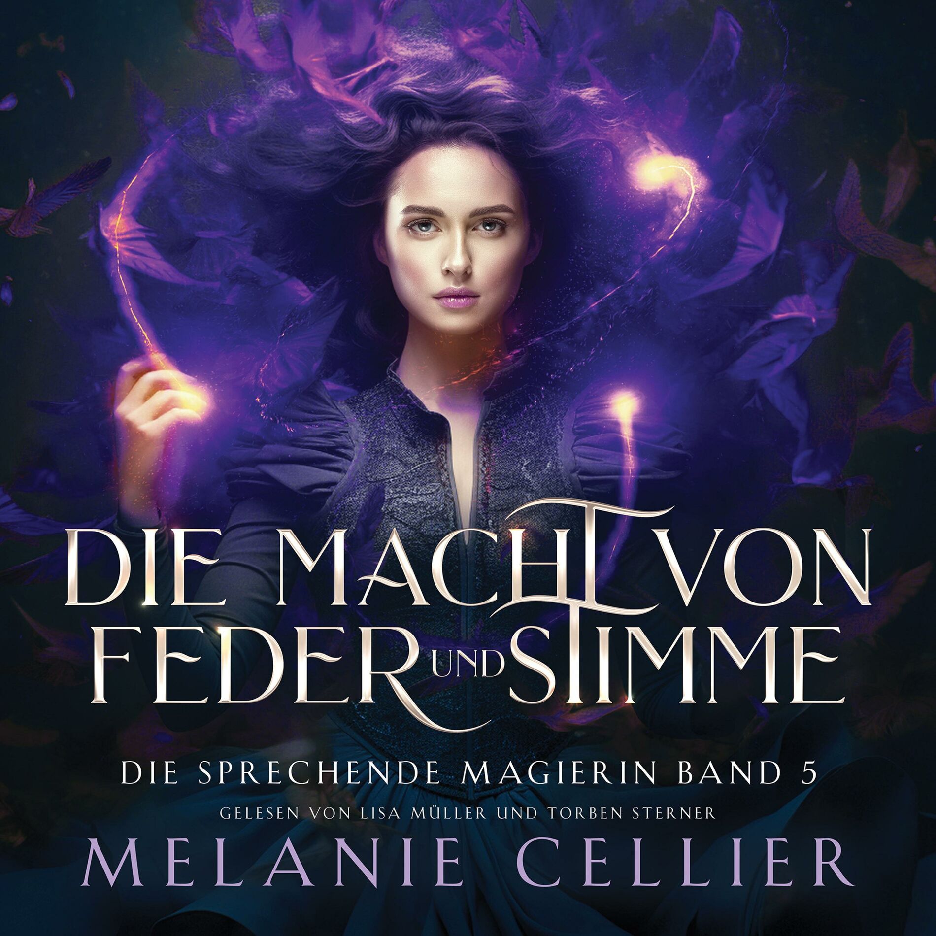 Album cover of Die Macht von Feder und Stimme (Die sprechende Magierin 5 ) - Magisches Hörbuch