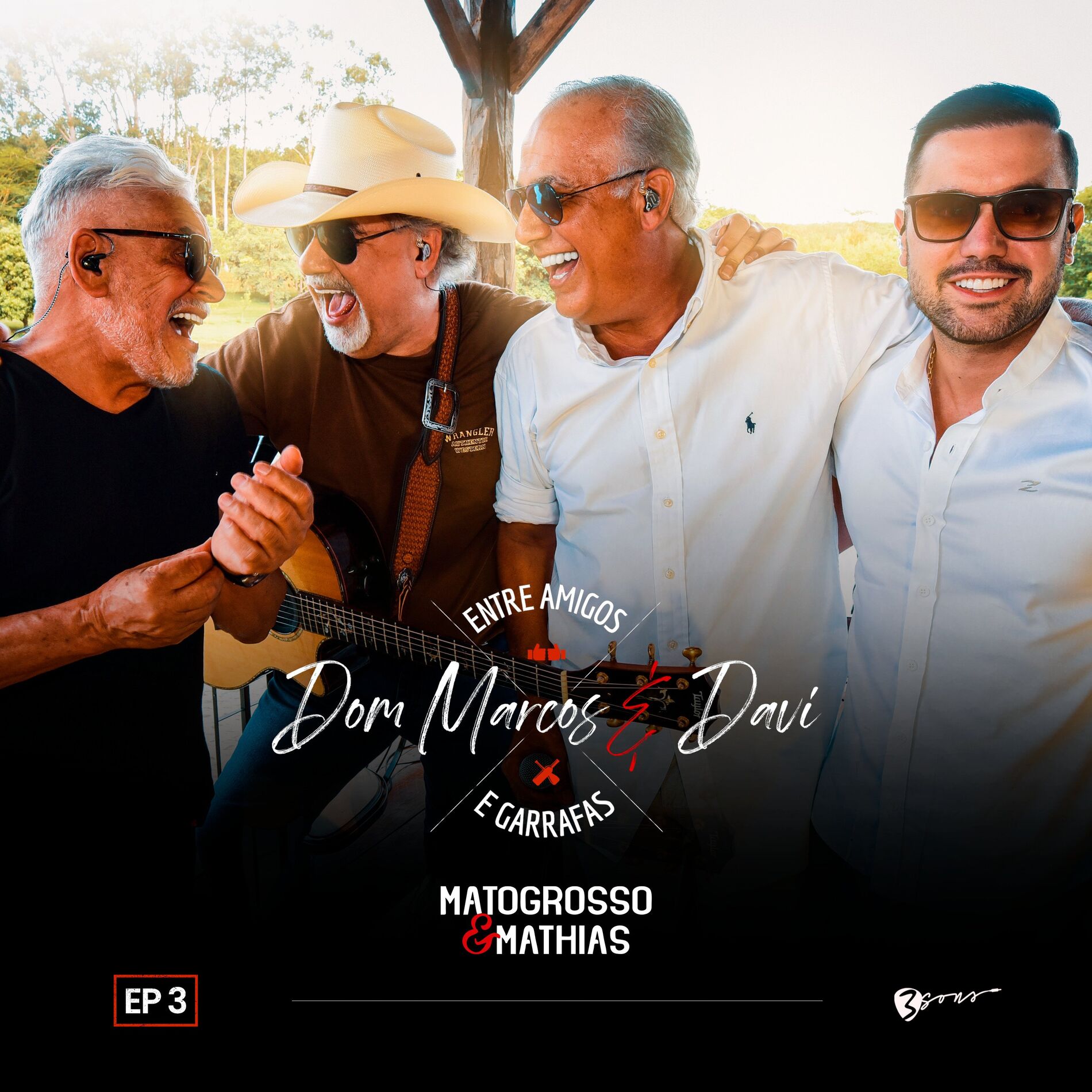 Album cover of Entre Amigos e Garrafas, EP 3