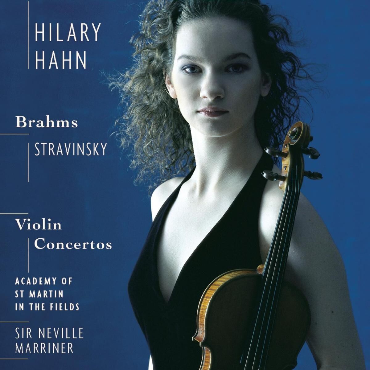 Album cover of Stravinsky/Brahms: Violin Concertos