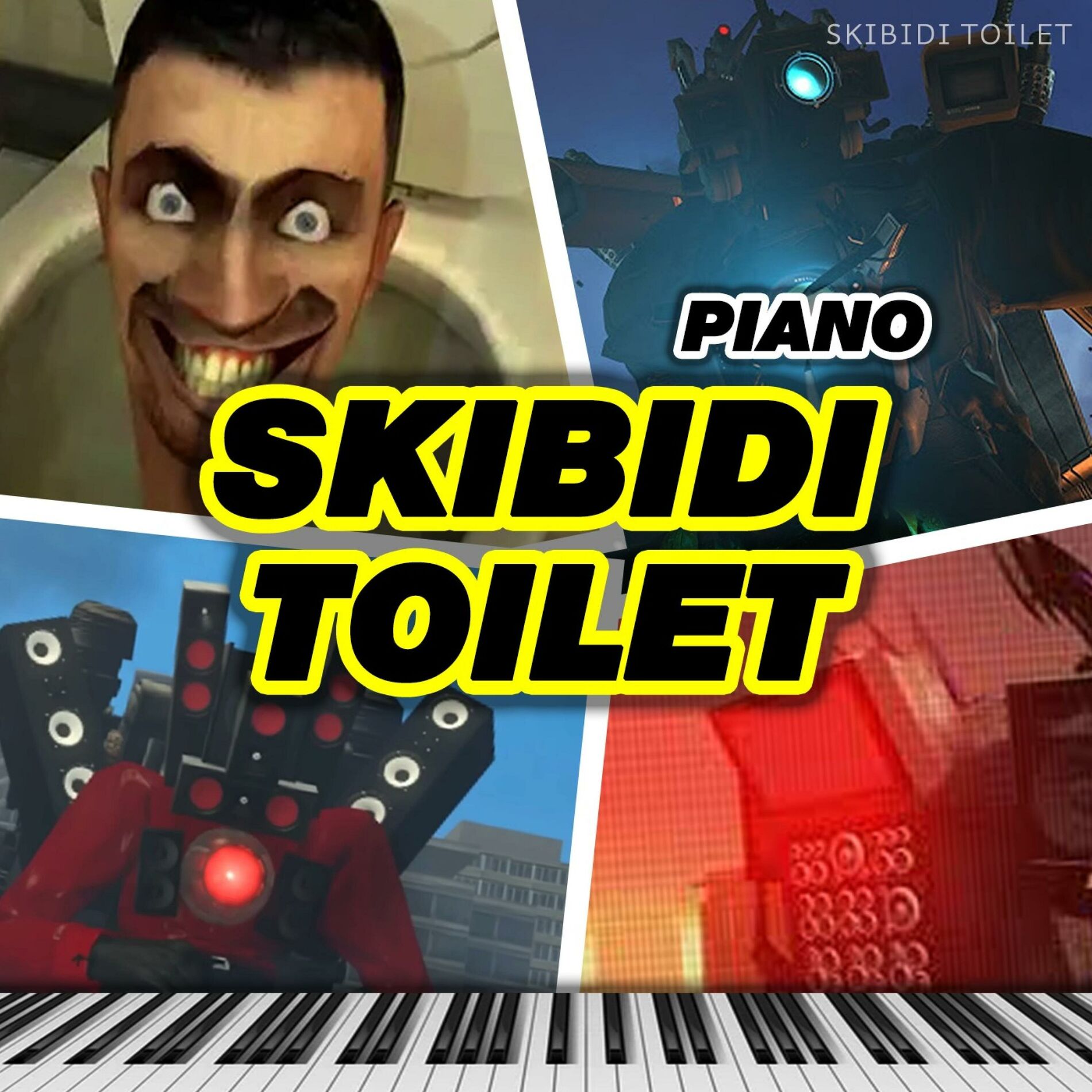 Album cover of Skibidi Toilet Piano