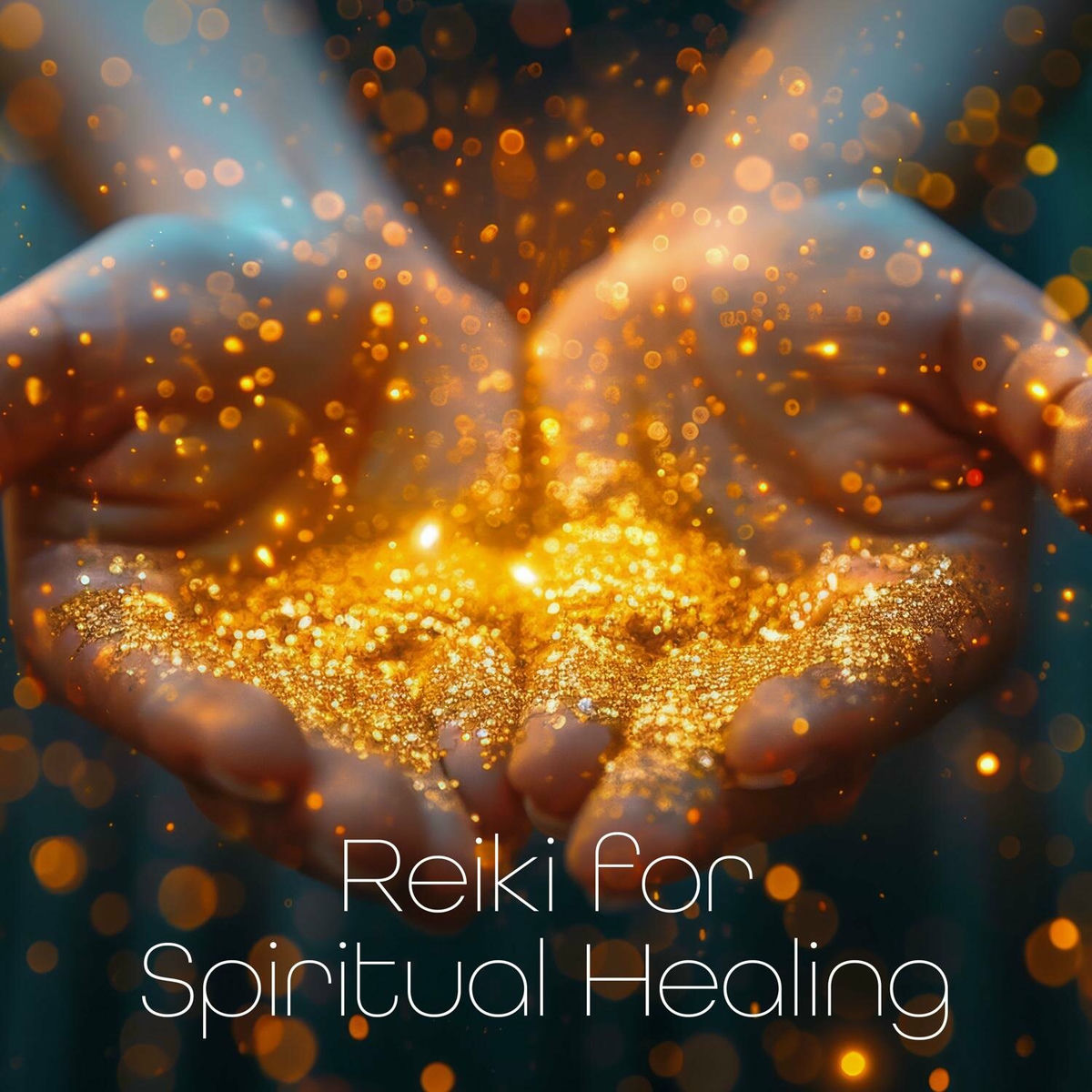 Album cover of Reiki for Spiritual Healing: Invisible Healing Energy, Blissful Aura of Well Being & Happiness