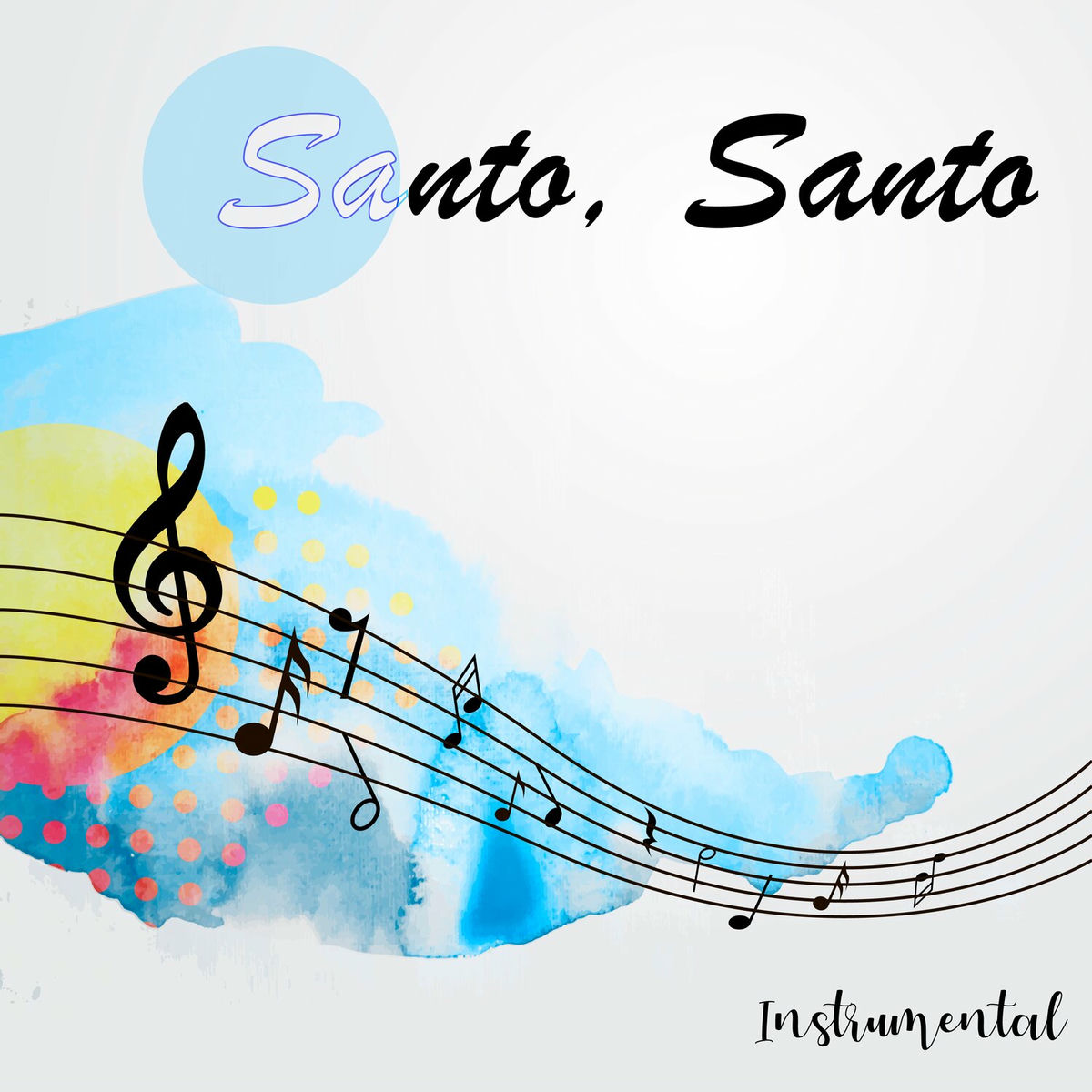 Album cover of Santo, Santo: Instrumental Cristiano