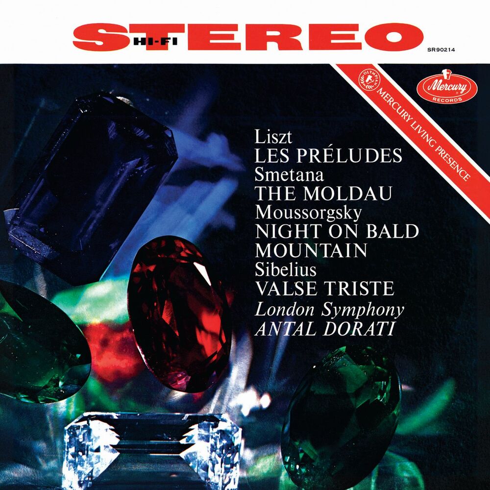Picture of Smetana: Vltava (The Moldau); Mussorgsky: Night on the Bare Mountain; Liszt: Les Préludes; Sibelius: Valse triste