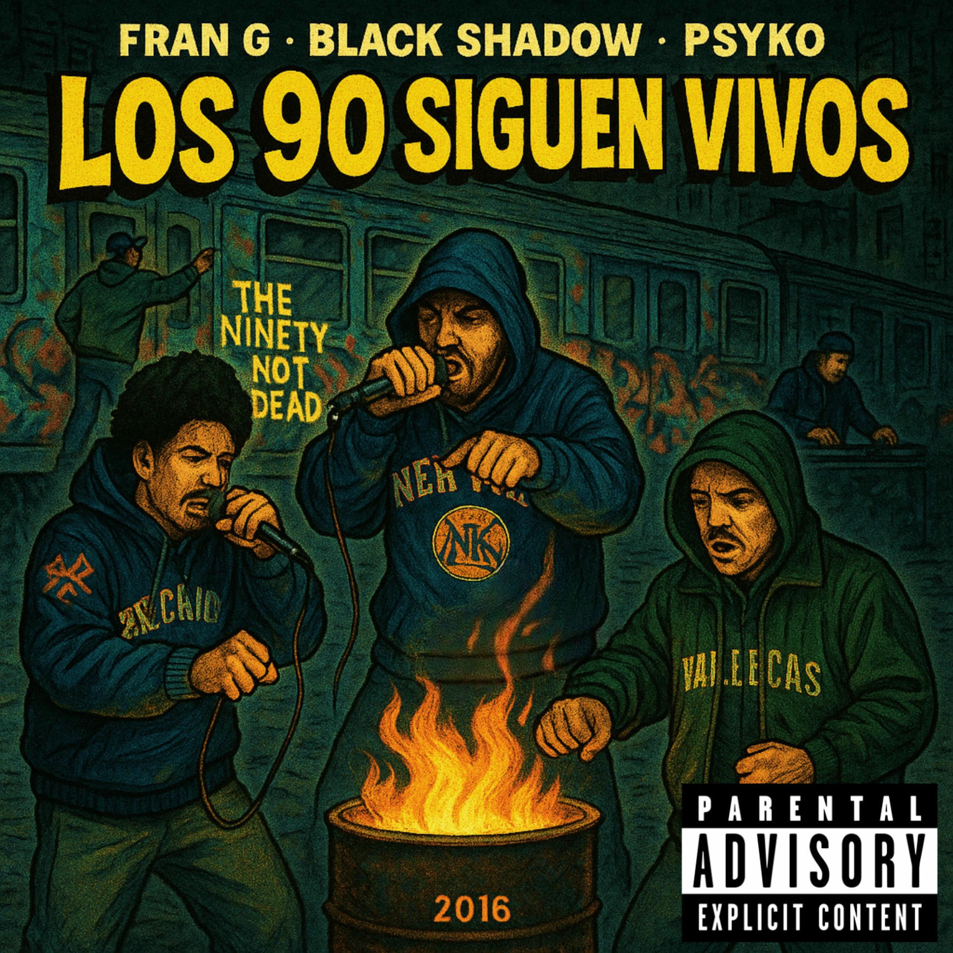 Album cover of Los 90 siguen vivos (feat. Black Shadow)