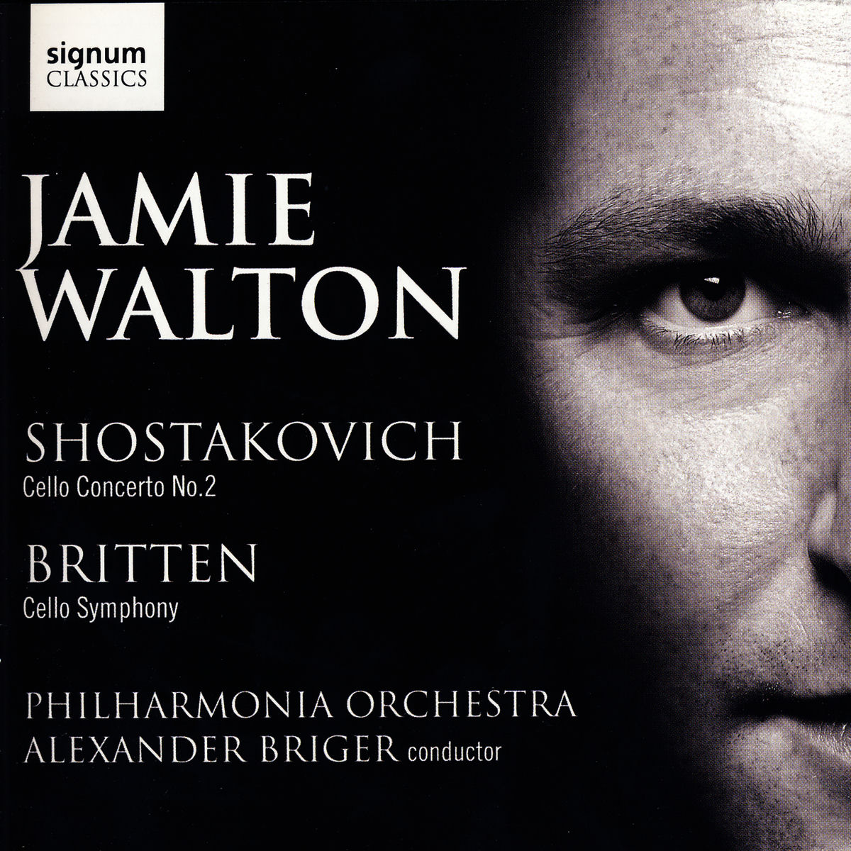 Album cover of Shostakovich Cello Concerto No. 2, Britten Cellos Symphony