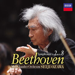 Cover of Beethoven: Symphonies No.2 & No.8 (Live In Mito / 2015)