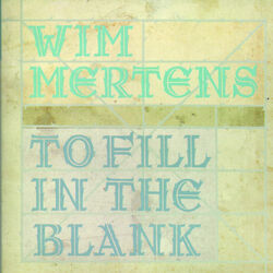 Cover of To Fill In The Blank