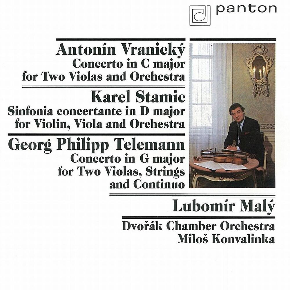 Picture of Vranický, Stamic, Telemann: Concertos for Viola and Violin
