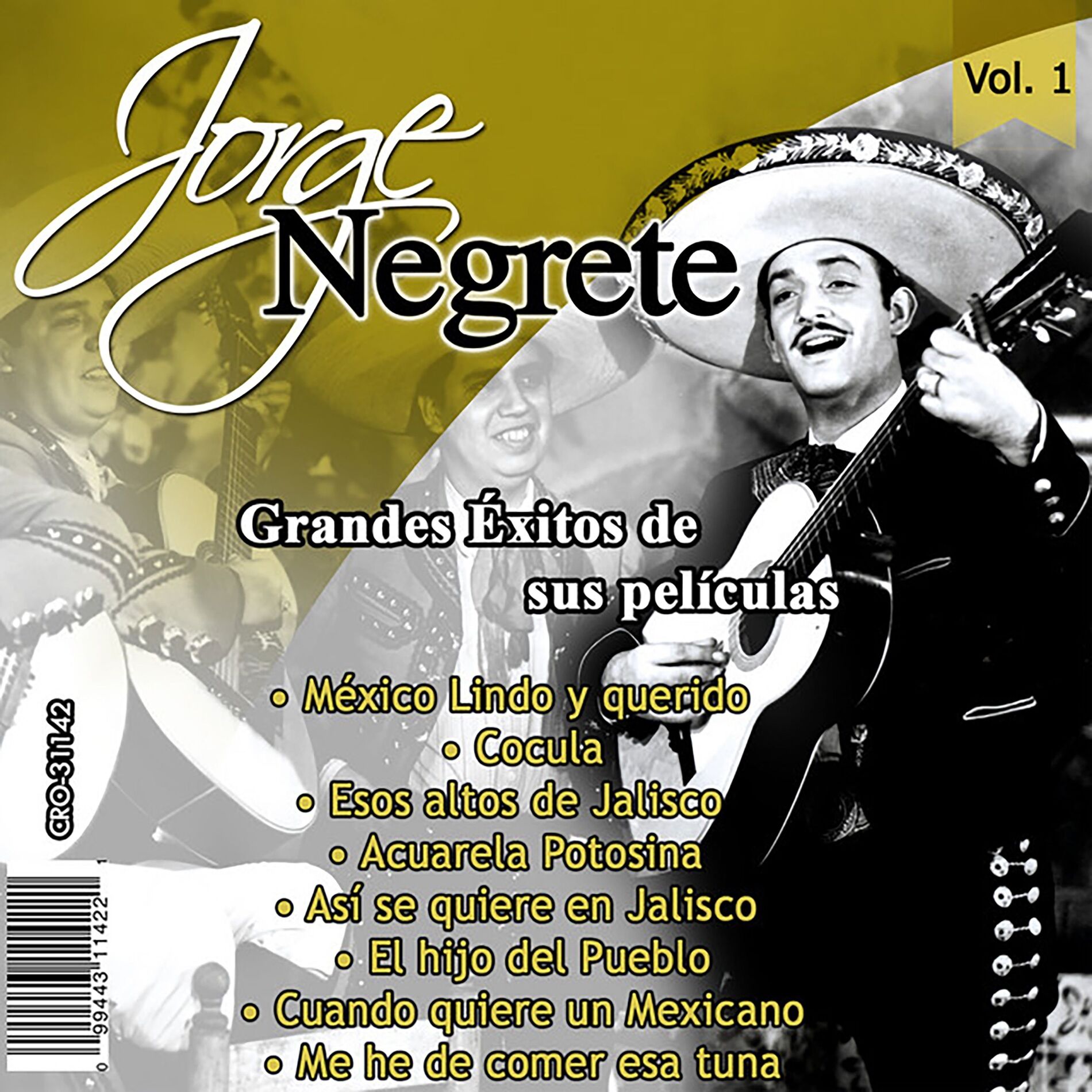 Album cover of El Charro Inmortal Grandes Éxitos de Sus Peliculas, Vol. 1