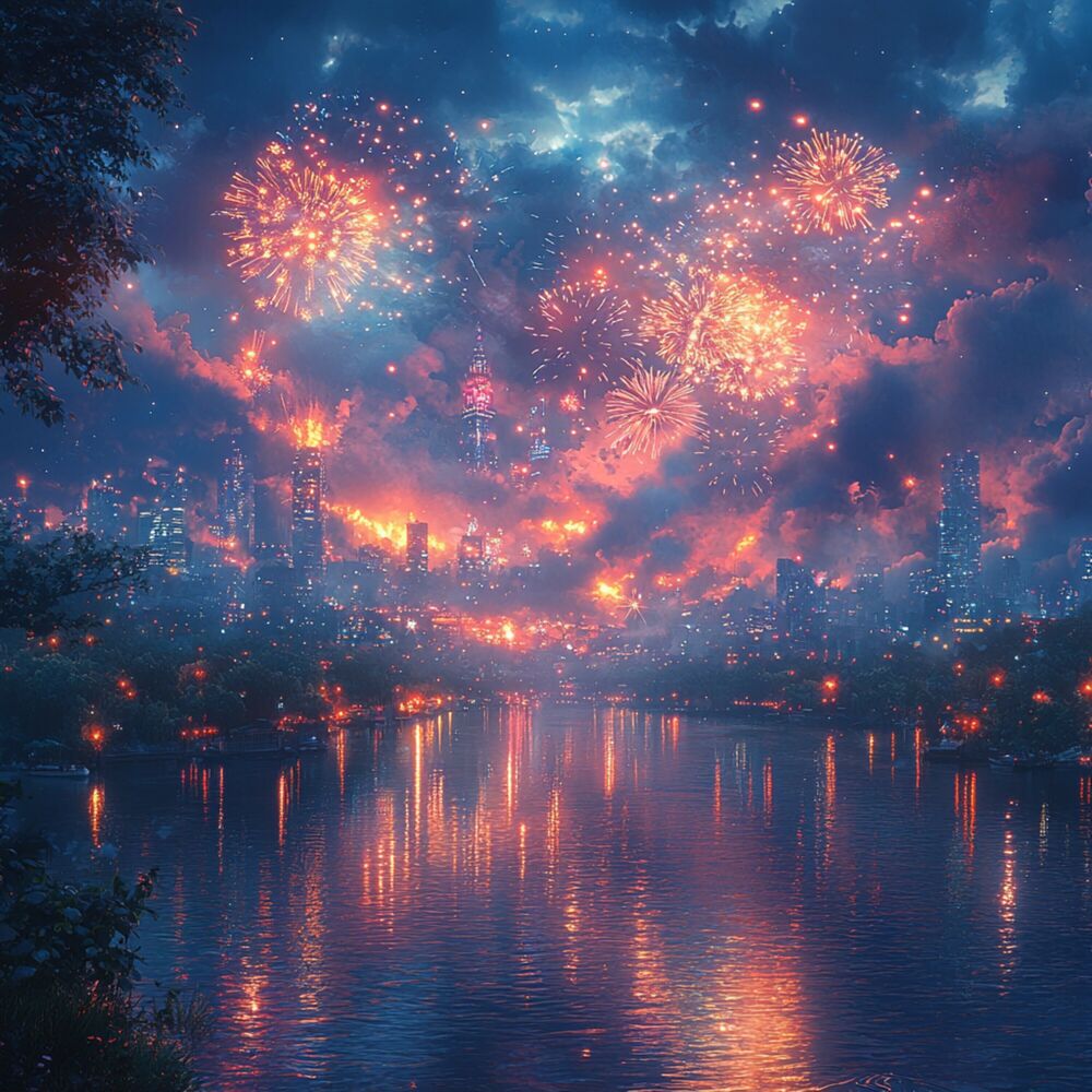 Picture of New Years in LA