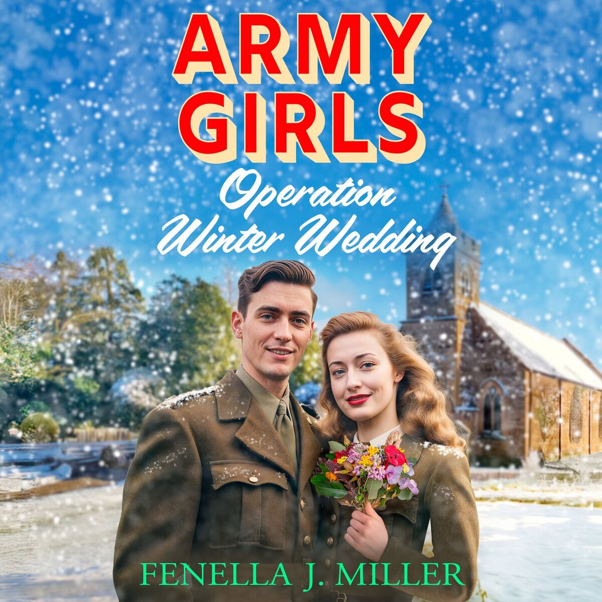 Album cover of Army Girls: Operation Winter Wedding - A BRAND NEW heartbreaking, emotional, Christmas wartime saga series from Fenella J Miller f (Unabridged)